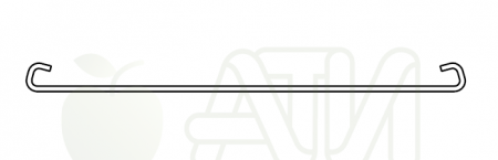 Скоба 9х9 для проволоки